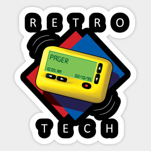 Retro Tech Sticker